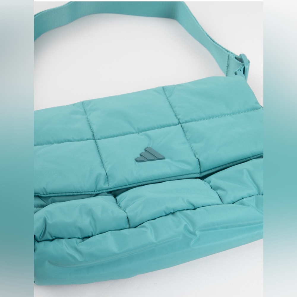 Adidas Teal Quilted Crossbody Bag- Brand New With Tags - Picture 6 of 7